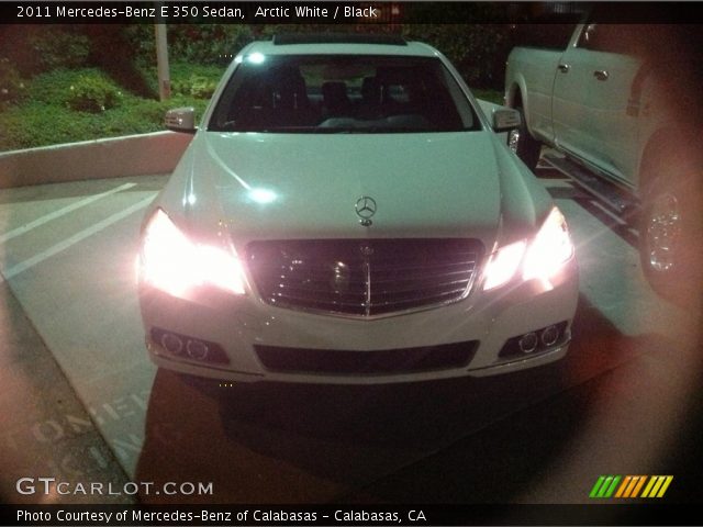 2011 Mercedes-Benz E 350 Sedan in Arctic White