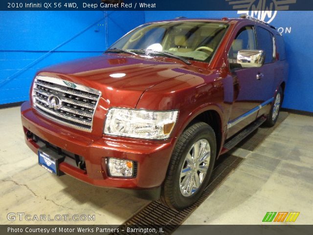2010 Infiniti QX 56 4WD in Deep Garnet Red