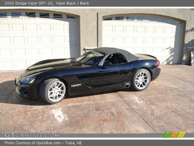 2003 Dodge Viper SRT-10 in Viper Black