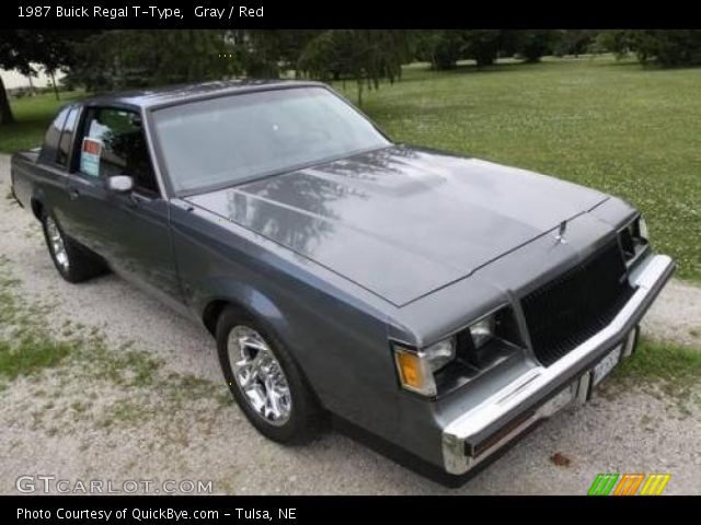 1987 Buick Regal T-Type in Gray
