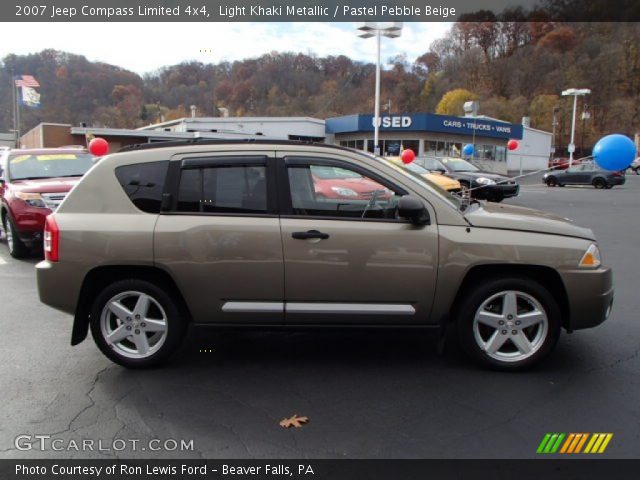 2007 Jeep Compass Limited 4x4 in Light Khaki Metallic