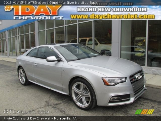 2013 Audi S5 3.0 TFSI quattro Coupe in Ice Silver Metallic