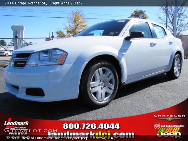 2014 Dodge Avenger SE in Bright White