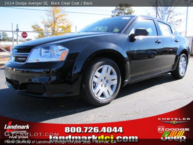 2014 Dodge Avenger SE in Black Clear Coat
