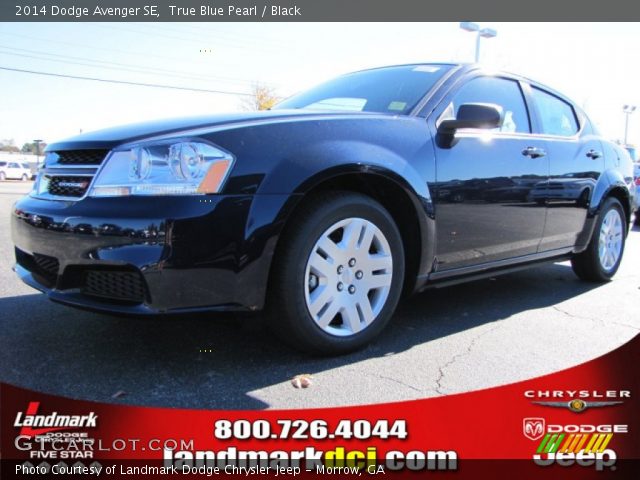 2014 Dodge Avenger SE in True Blue Pearl