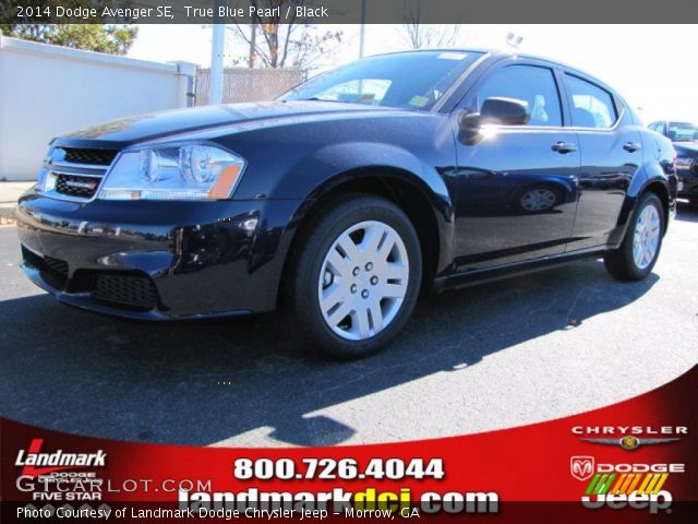 2014 Dodge Avenger SE in True Blue Pearl