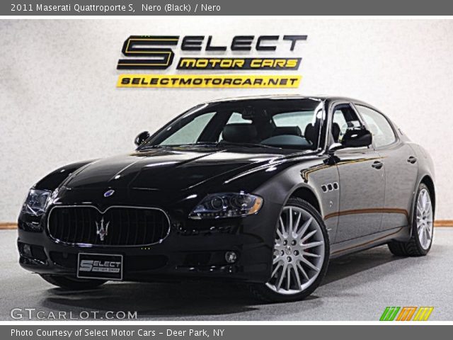 2011 Maserati Quattroporte S in Nero (Black)