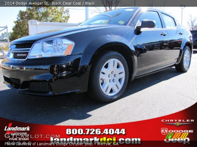 2014 Dodge Avenger SE in Black Clear Coat