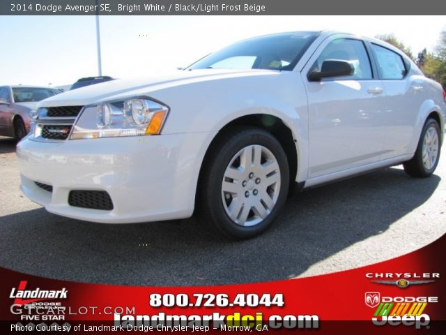 2014 Dodge Avenger SE in Bright White
