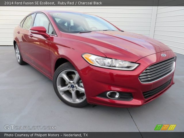 2014 Ford Fusion SE EcoBoost in Ruby Red