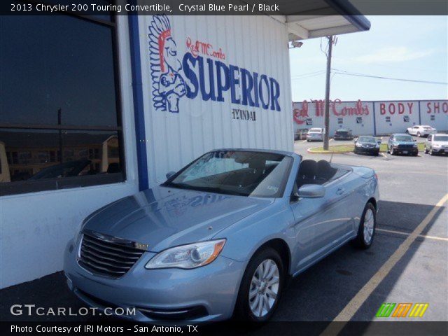 2013 Chrysler 200 Touring Convertible in Crystal Blue Pearl