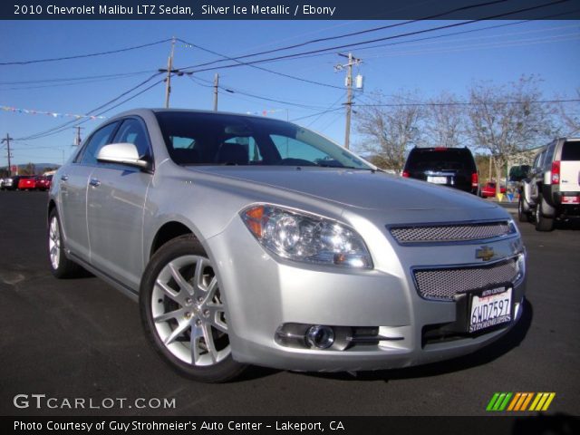 2010 Chevrolet Malibu LTZ Sedan in Silver Ice Metallic