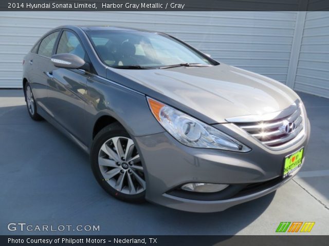 2014 Hyundai Sonata Limited in Harbor Gray Metallic