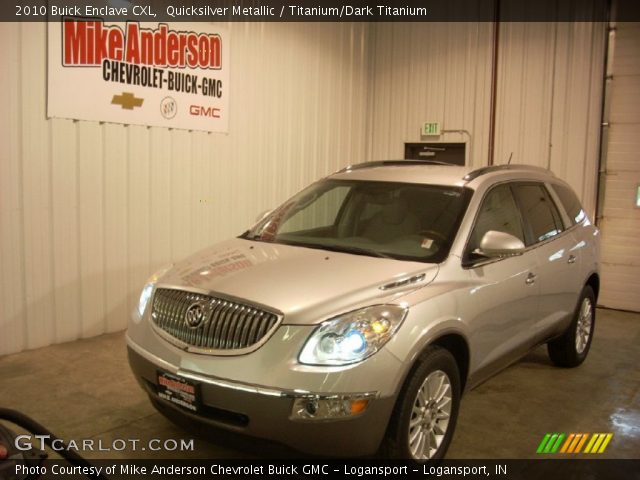2010 Buick Enclave CXL in Quicksilver Metallic