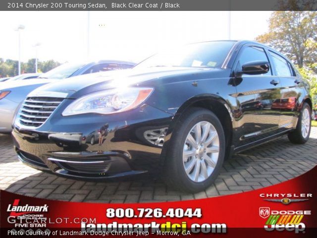 2014 Chrysler 200 Touring Sedan in Black Clear Coat