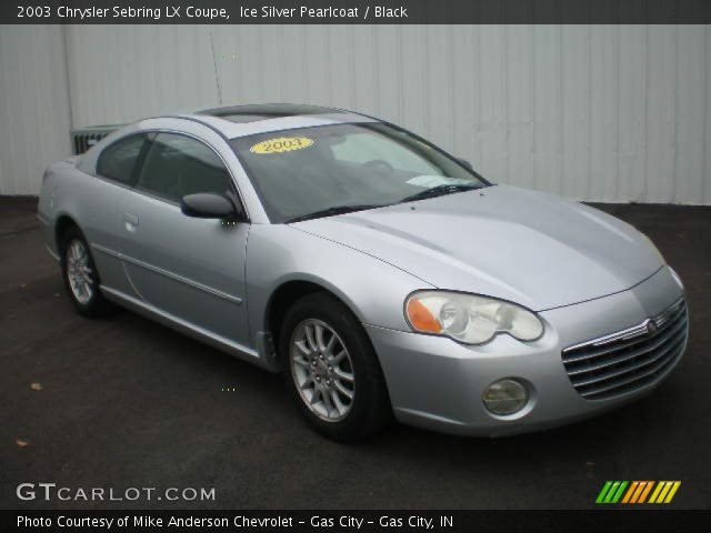 2003 Chrysler Sebring LX Coupe in Ice Silver Pearlcoat