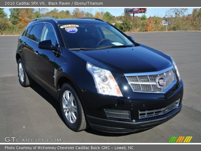 2010 Cadillac SRX V6 in Black Raven