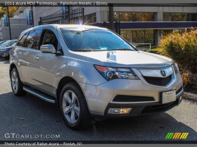 2011 Acura MDX Technology in Palladium Metallic