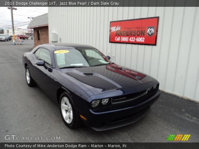 2013 Dodge Challenger SXT in Jazz Blue Pearl