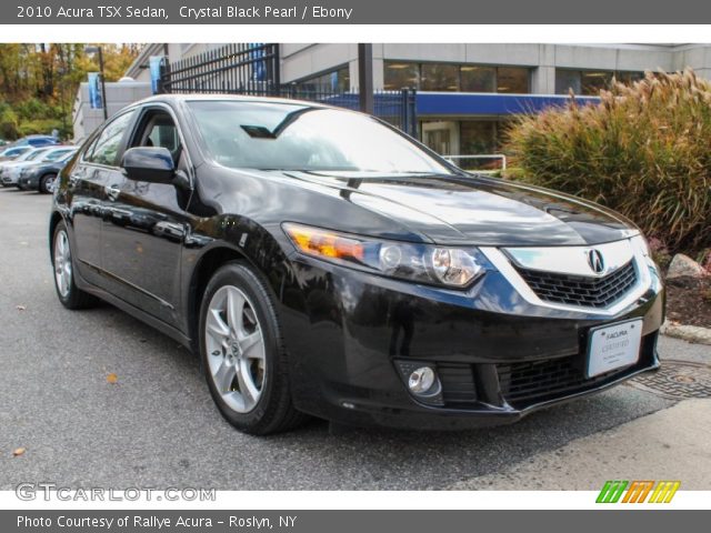 2010 Acura TSX Sedan in Crystal Black Pearl