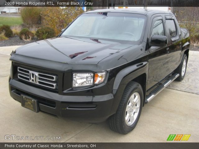 2008 Honda Ridgeline RTL in Formal Black