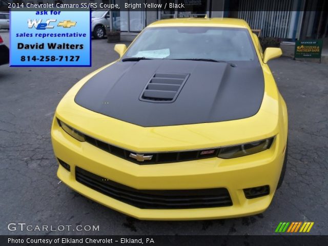 2014 Chevrolet Camaro SS/RS Coupe in Bright Yellow