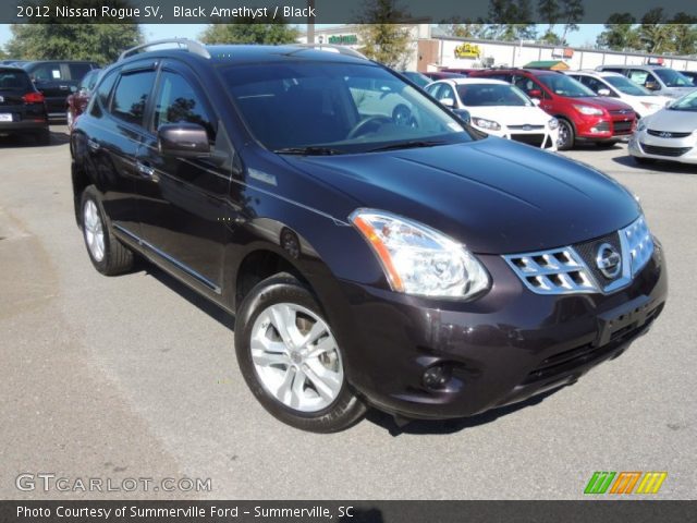 2012 Nissan Rogue SV in Black Amethyst