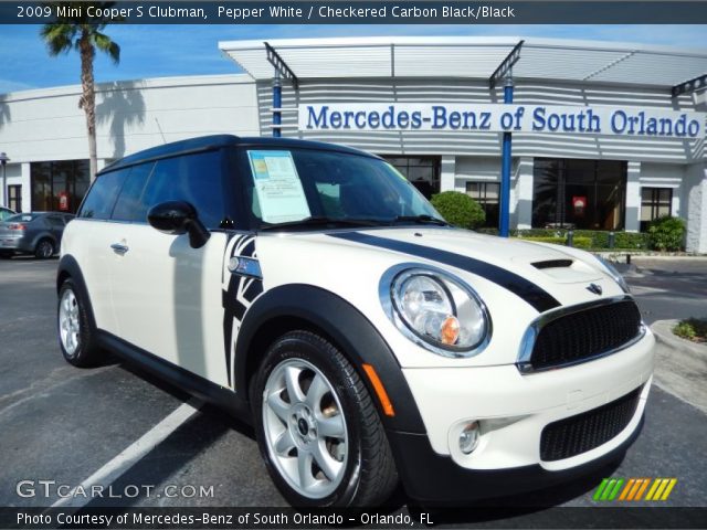 2009 Mini Cooper S Clubman in Pepper White