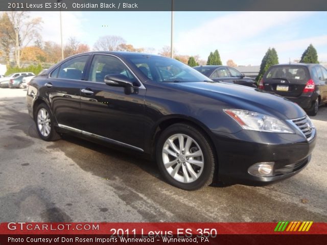 2011 Lexus ES 350 in Obsidian Black