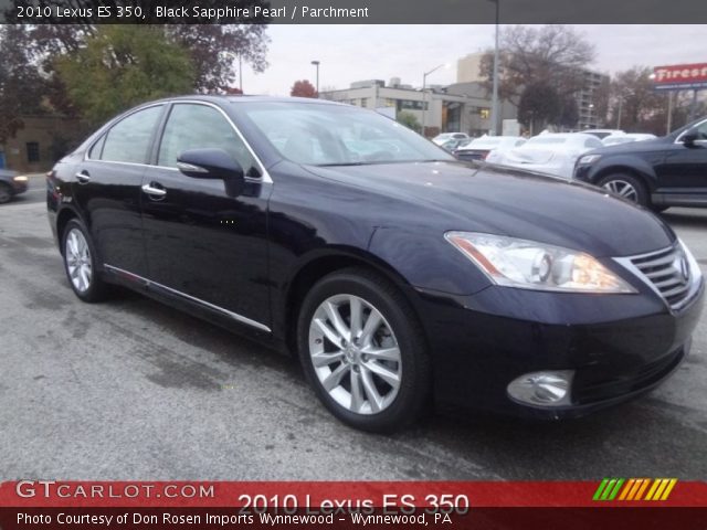 2010 Lexus ES 350 in Black Sapphire Pearl