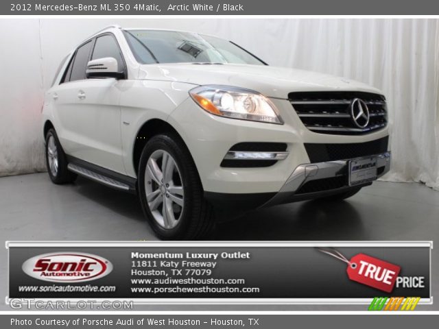 2012 Mercedes-Benz ML 350 4Matic in Arctic White