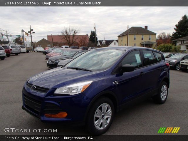 2014 Ford Escape S in Deep Impact Blue