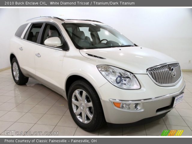 2010 Buick Enclave CXL in White Diamond Tricoat