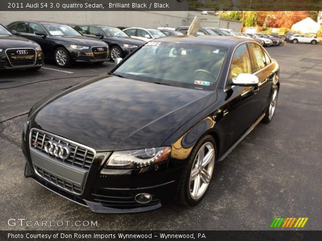 2011 Audi S4 3.0 quattro Sedan in Brilliant Black