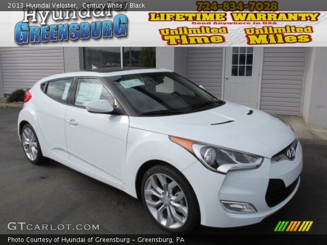 2013 Hyundai Veloster  in Century White