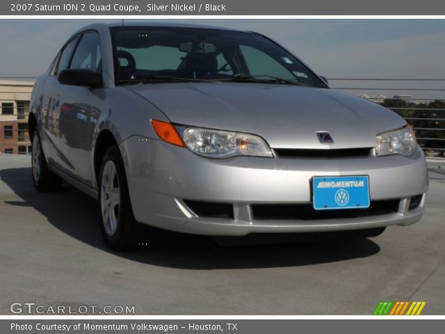 2007 Saturn ION 2 Quad Coupe in Silver Nickel