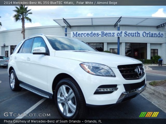 2014 Mercedes-Benz ML 350 BlueTEC 4Matic in Polar White