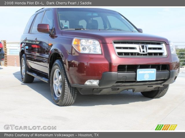 2008 Honda Pilot EX-L in Dark Cherry Pearl