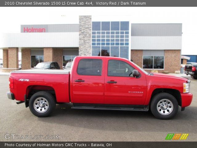 2010 Chevrolet Silverado 1500 LS Crew Cab 4x4 in Victory Red