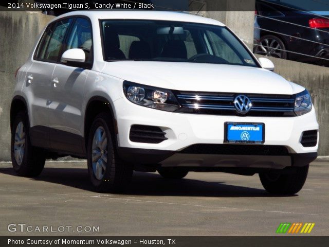 2014 Volkswagen Tiguan S in Candy White