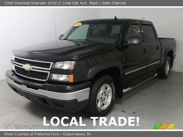 2006 Chevrolet Silverado 1500 LT Crew Cab 4x4 in Black