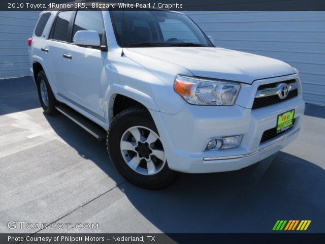 2010 Toyota 4Runner SR5 in Blizzard White Pearl
