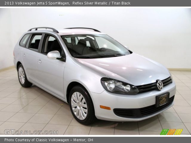 2013 Volkswagen Jetta S SportWagen in Reflex Silver Metallic