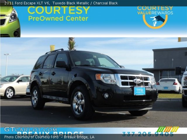 2011 Ford Escape XLT V6 in Tuxedo Black Metallic