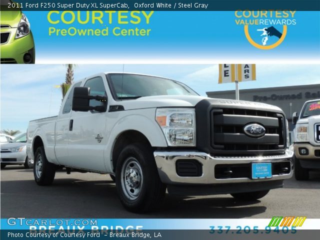 2011 Ford F250 Super Duty XL SuperCab in Oxford White