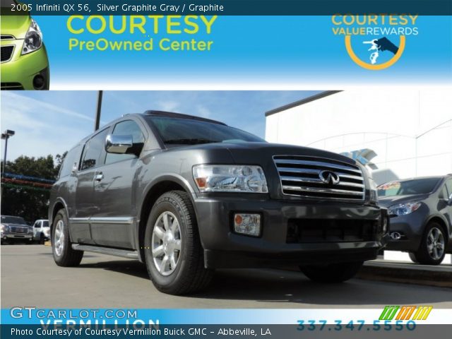 2005 Infiniti QX 56 in Silver Graphite Gray