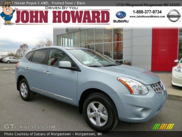 2013 Nissan Rogue S AWD in Frosted Steel