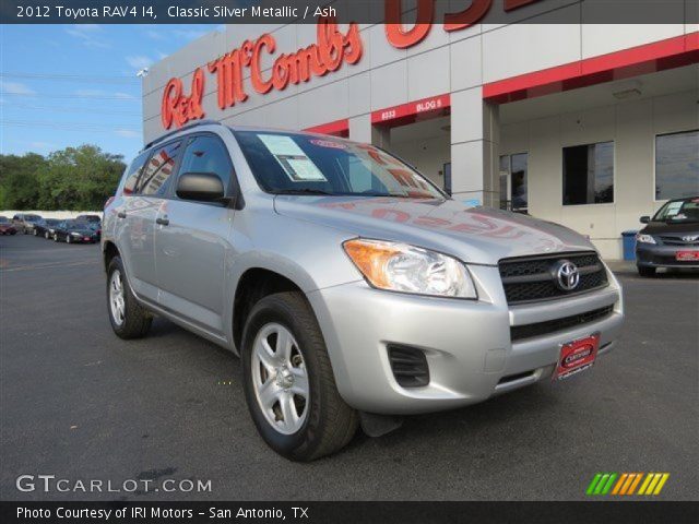 2012 Toyota RAV4 I4 in Classic Silver Metallic