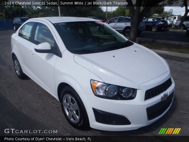 2014 Chevrolet Sonic LS Sedan in Summit White
