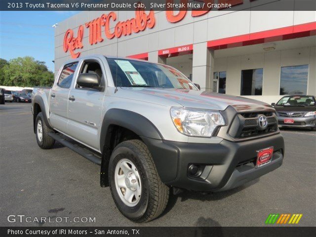 2013 Toyota Tacoma V6 Prerunner Double Cab in Silver Streak Mica